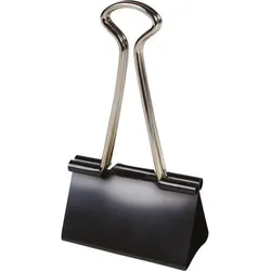 Viking Foldback-Klammern Stahl Schwarz 32 mm 12 Stück