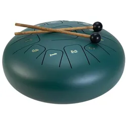 Dimavery TD-12, Steel Tongue Drum, grün (Perkussion), Perkussion, Grün