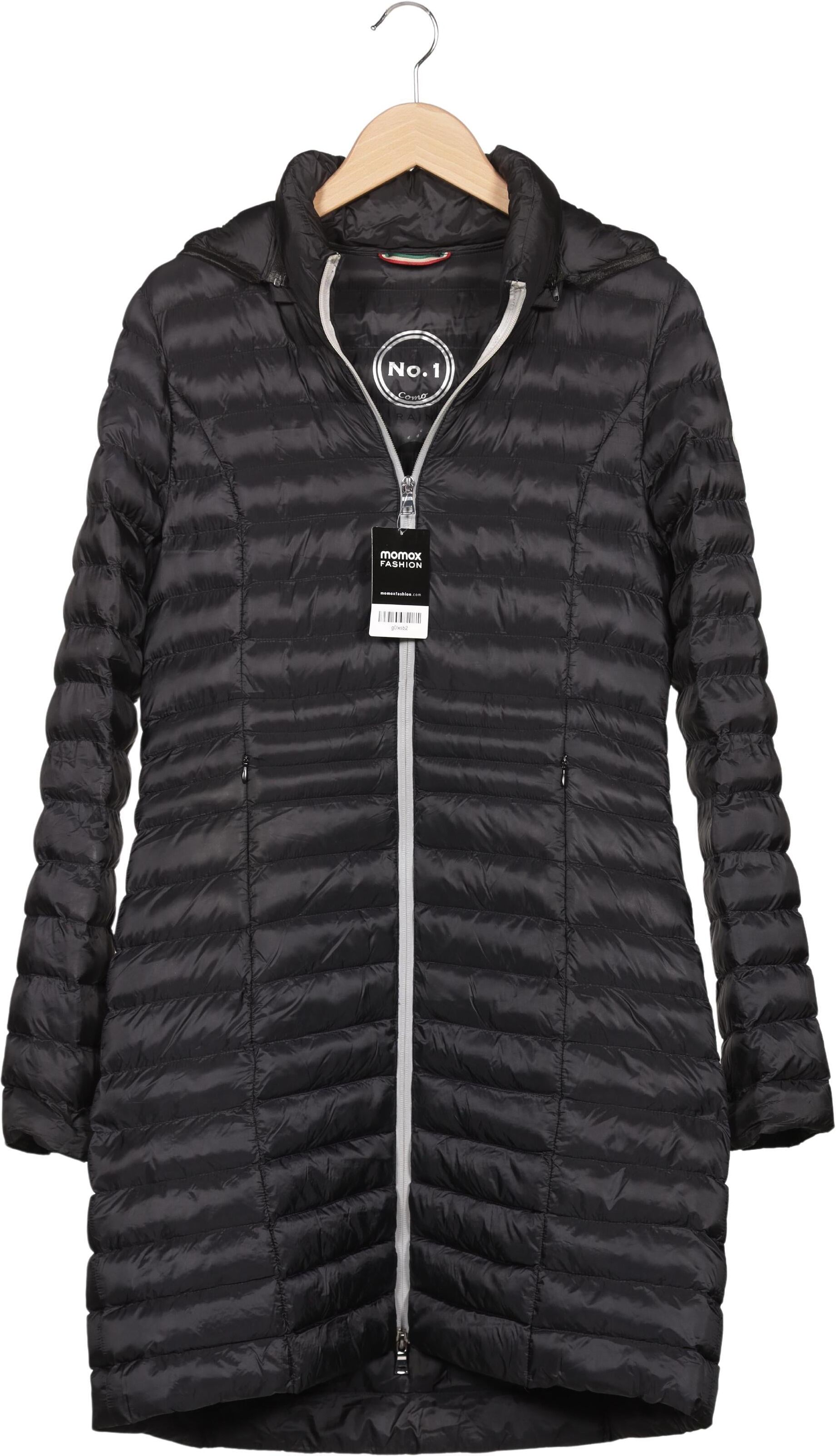 No.1 Como Damen Mantel, Schwarz, Gr. S, Synthetik - Second Hand