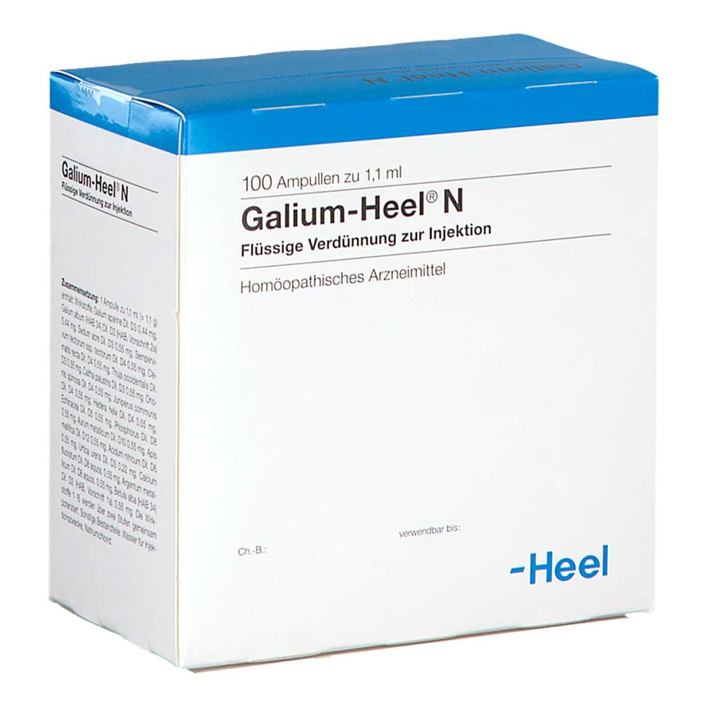 Biologische Heilmittel Heel GmbH Galium Heel N Ampullen 01675763