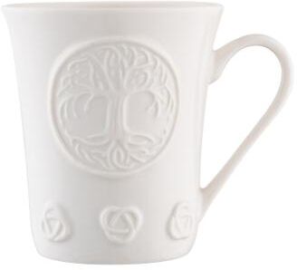 Belleek Pottery Belleek Tree of Life Mug Pair