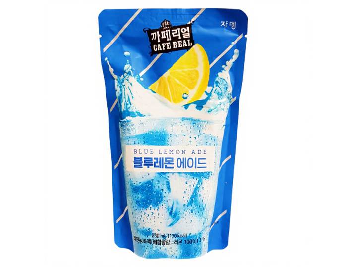 Jardin Limonade Bleue au Citron Coréenne en Sachet 230 ml