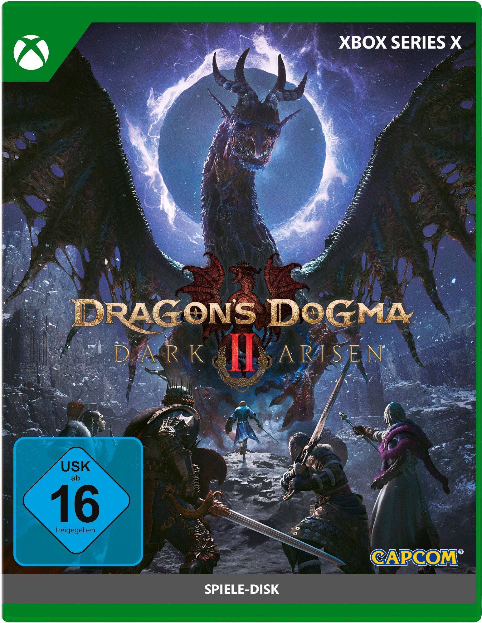 CAPCOM Spielesoftware "Dragon's Dogma 2: Dark Arisen", blau (ohne farbbezeichnung), Xbox Series X, Spielesoftware, Spielesoftware