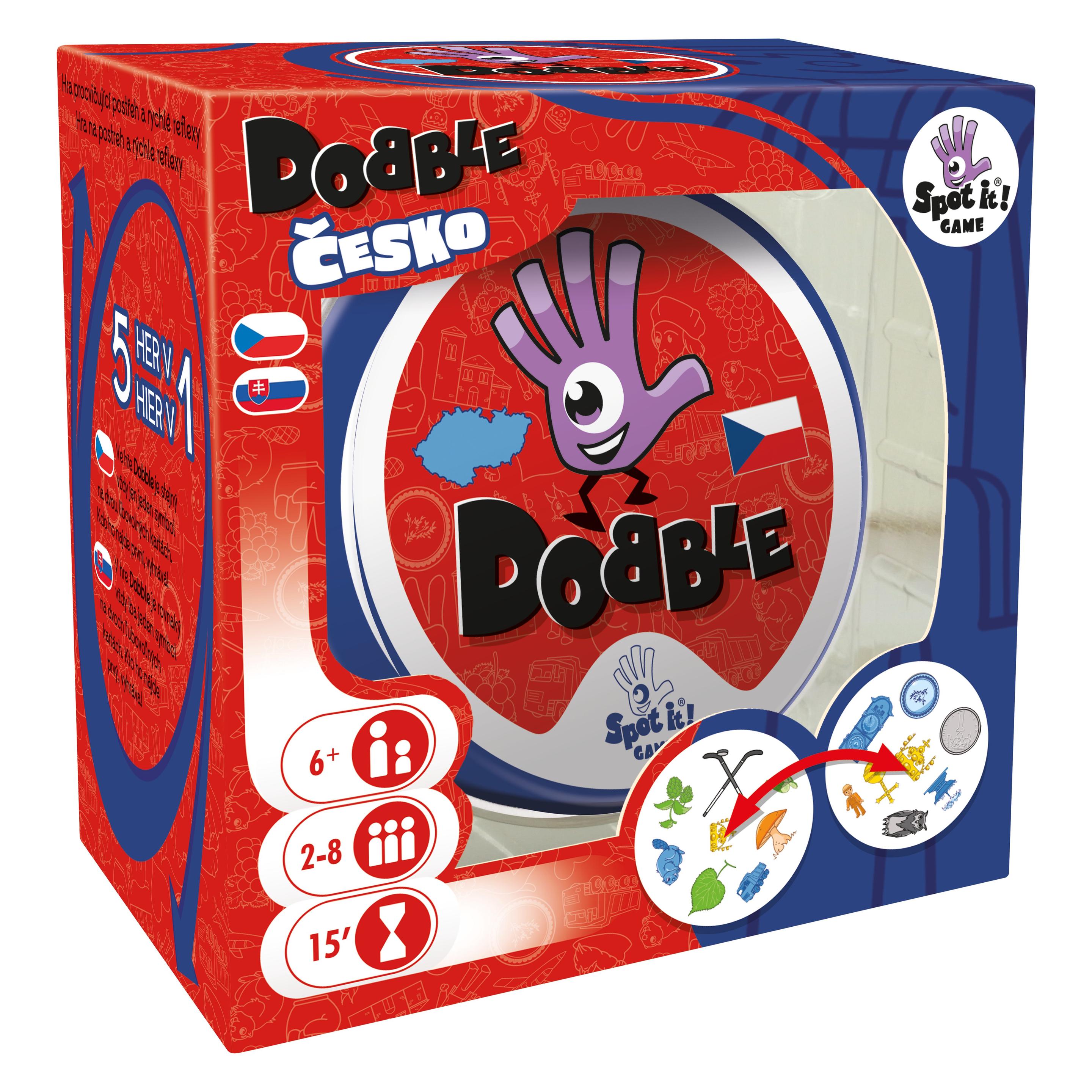 Zygomatic Dobble Česko (Tschechisch, 2 - 8 Spieler) (ASDOBCZE01)
