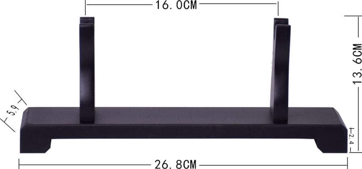 Katana houder standaard voor zwaard, 27 cm