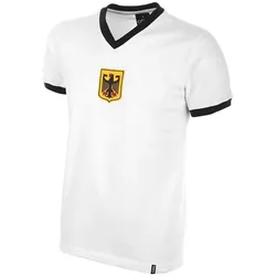 Copa Football, Herren, Fussballtrikot, Deutschland 1970 Retro Trikot (XL), Weiss