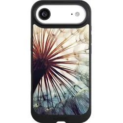 Nivocase Hülle für Apple iPhone Air Handyhülle NIVOcore Case Schwarz Blumen Fotografie Pusteblume (Apple iPhone Air), Smartphone Hülle, Schwarz