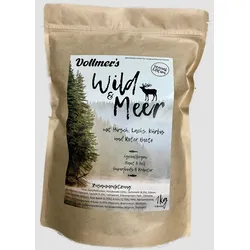 Vollmers Wild & Meer | 1 kg Hundefutter trocken