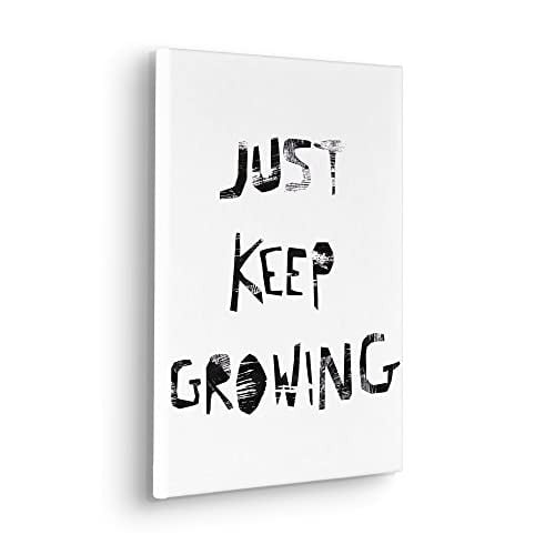 Komar Keilrahmenbild Growing Up - Wandschilderij met houten frame - Multicolour - B: 30 cm, H: 40 cm