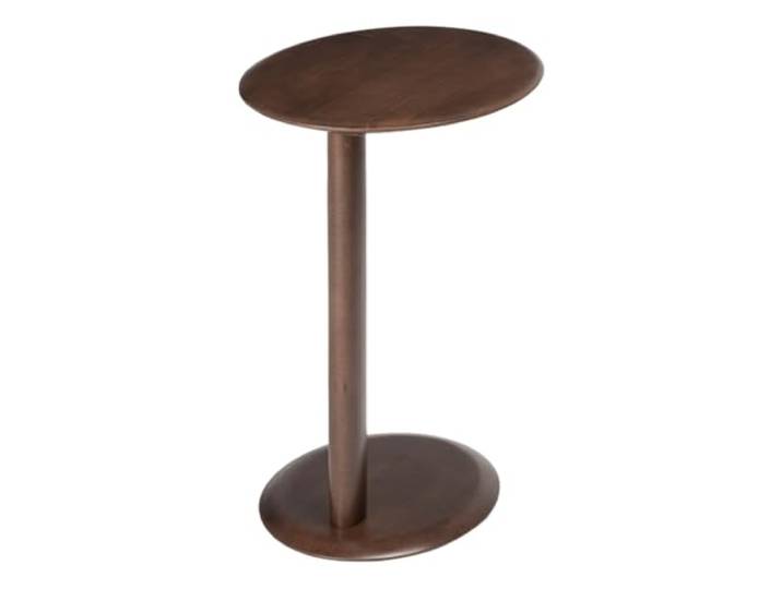 NFDVXCCA Beistelltisch, for Couch, modernes Design, Akzenttisch(/Walnut,B)