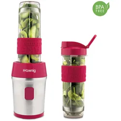 H.Koenig Mini Smoothie Maker 570mL SMOO10 Rosa