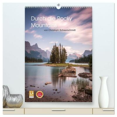 Die kanadischen Rockies (hochwertiger Premium Wandkalender 2027 DIN A2 hoch), Kunstdruck in Hochglanz