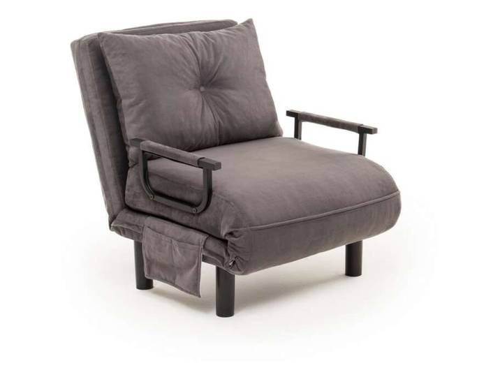 Bettsofa Sento Grau Stoff B 75 T 75 cm - Bettsofa