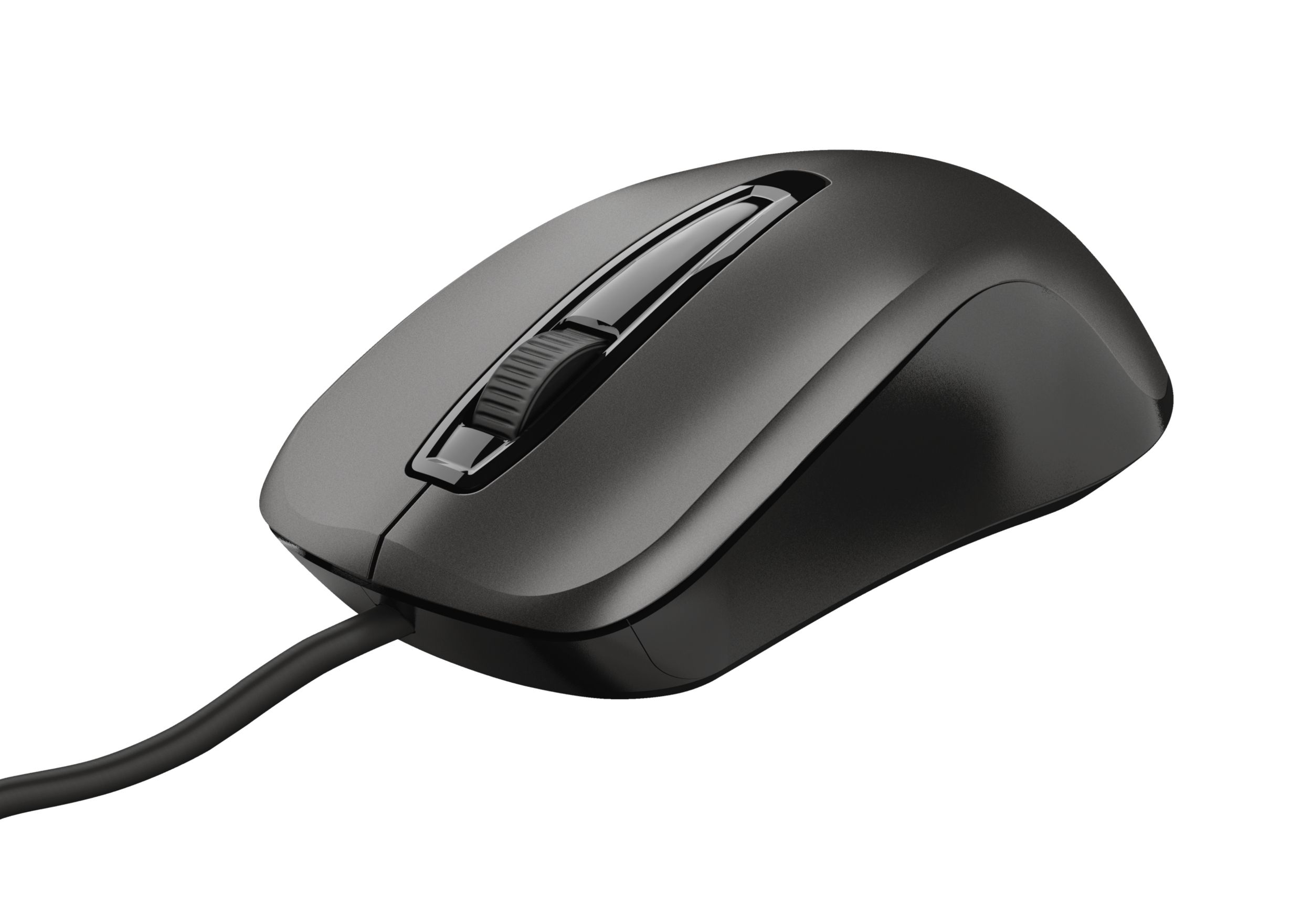 Trust 1200 DPI Büro Maus Optisch Carve (Schwarz) 23733