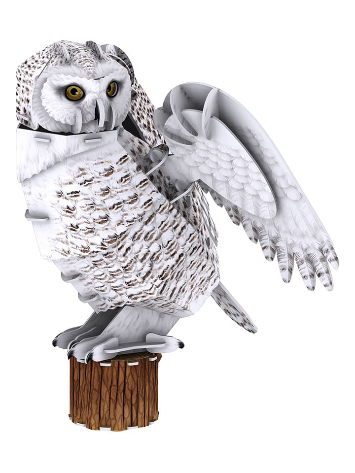MGM 62tlg. 3D-Puzzle "Schneeeule" - ab 8 Jahren - onesize