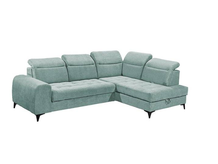 ED EXCITING DESIGN Ecksofa Rockdale, mit elektrische Sitztiefenverstellung & Bettkasten