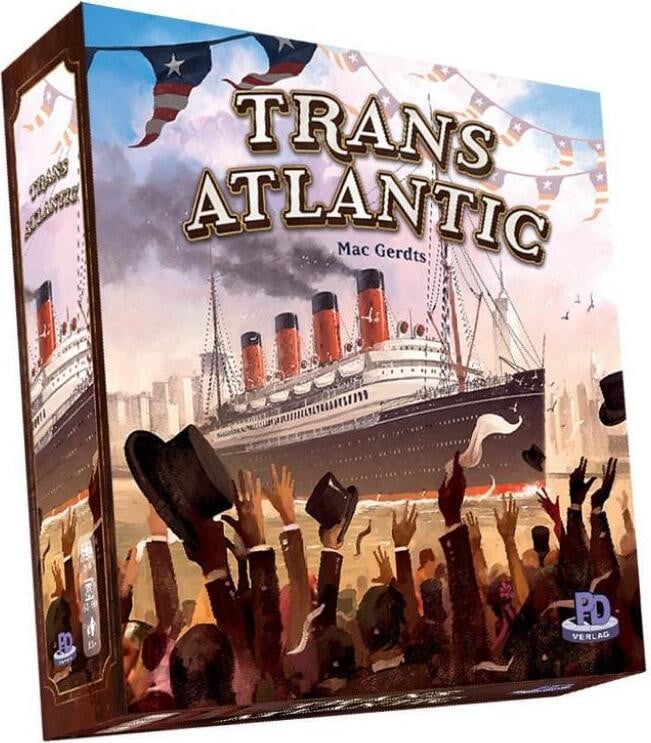 TransAtlantic bordspel voor 2-4 spelers van PD-Verlag