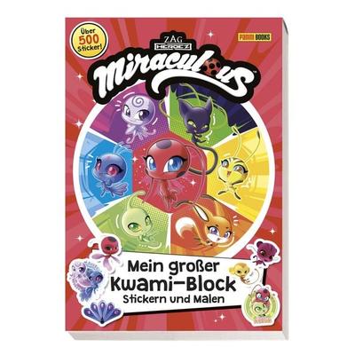 Miraculous: Mein großer Kwami-Block - Stickern und Malen, Taschenbuch von Panini, Panini, 978-3-8332-4385-1
