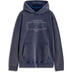 Alpinestars Infinite Washed Oversized, Kapuzenpullover - Dunkelblau - XL