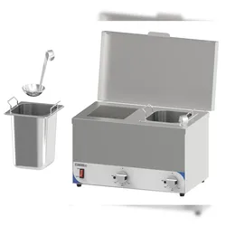Bain-Marie für Saucen 2 x GN 1/6 - kompakt CBMSC2H Casselin
