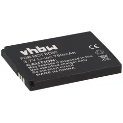Handy-Akku 3,7V 750mAh Li-Ion passend für Motorola BD50
