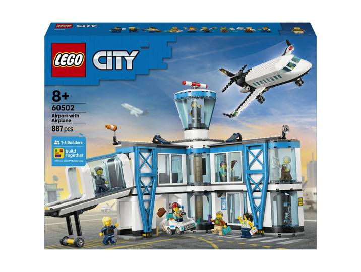 LEGO City l'Aéroport et l'Avion 60502 LEGO
