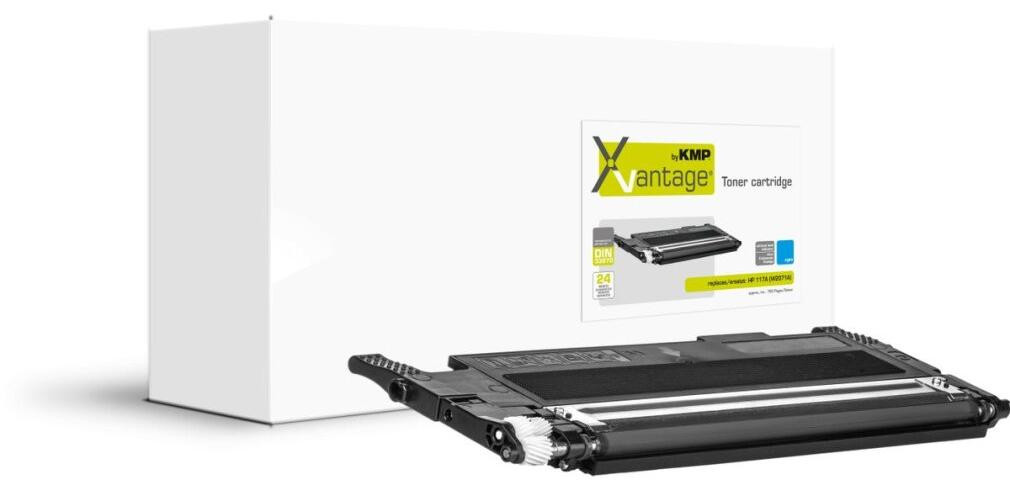KMP XVantage Toner HP117A W2071A Cyan Remanufactured 700 Pagina's