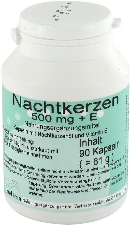 Nachtkerzen 500 mg+E Kapseln