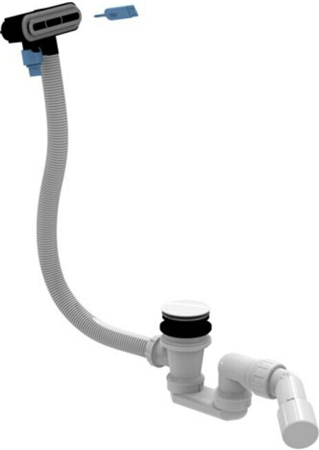 V&B; V&B; Garniture vidage/débordement LOOP& FRIENDS Abl blanc, Déb chromé, pour baignoire ; Villeroy & Boch (U90959061)