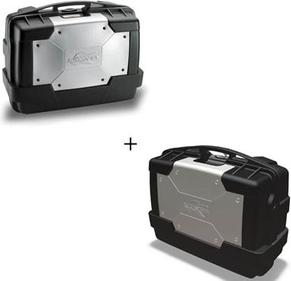 33L Monokey Kgr Garda Side Trunks (Paar Von 2 Stück) + Extra Schloss