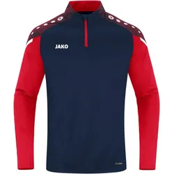 JAKO Performance Ziptop Kinder marine/rot 128