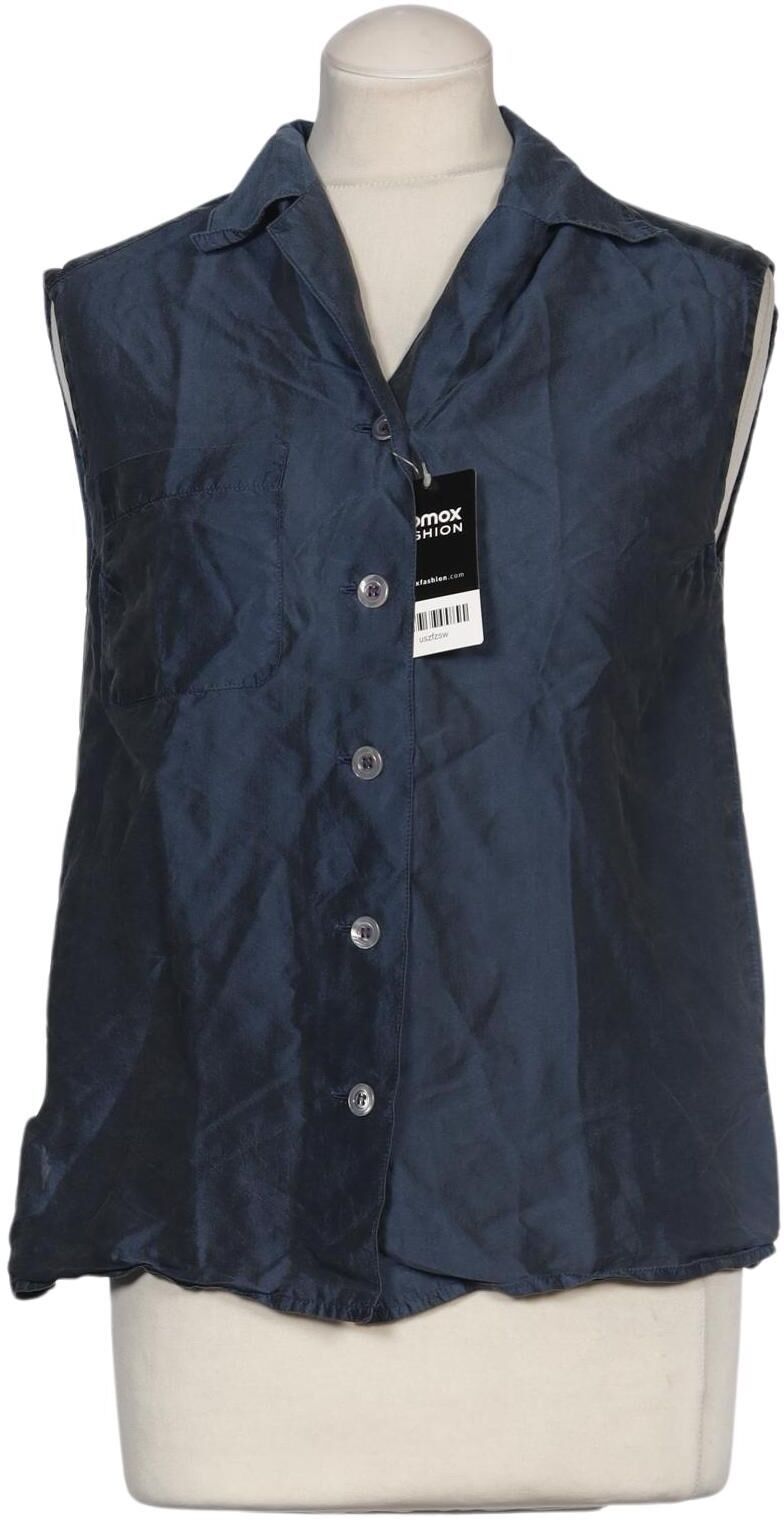 Weekend Max Mara Damen Bluse, Marineblau, Gr. M, Seide - Second Hand