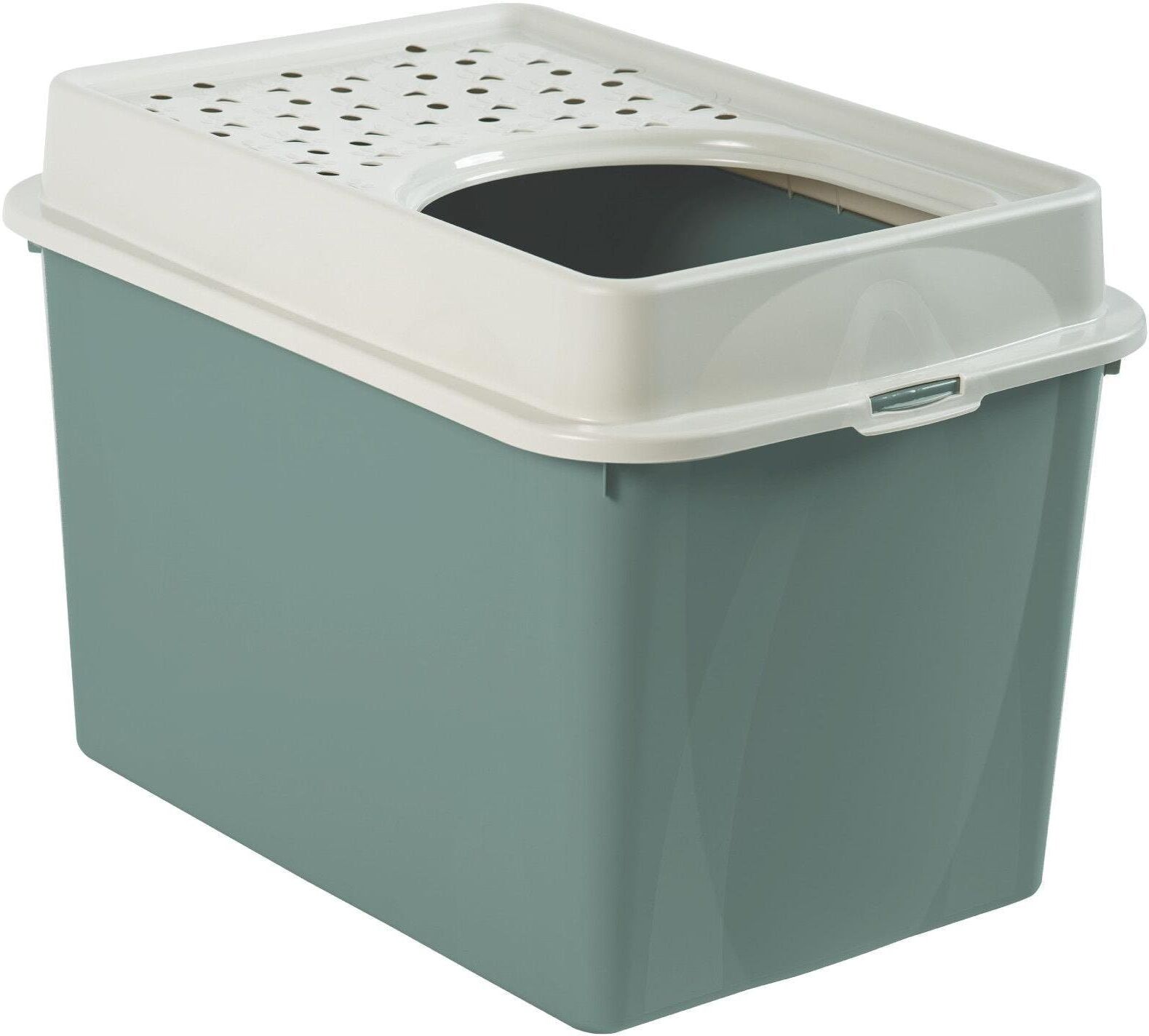 Katzentoilette ROTHO "Berty ECO", grün (bunt), Tiertoiletten, Katzentoilette bunt Einheitsgröße