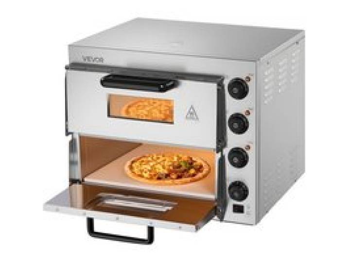 VEVOR Four à Pizza Commercial Four Électrique de Comptoir 40,64 cm Extérieur