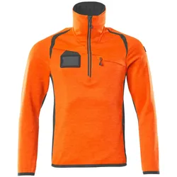 Fleecepullover "ACCELERATE SAFE" - XL - orange/dunkelanthrazit