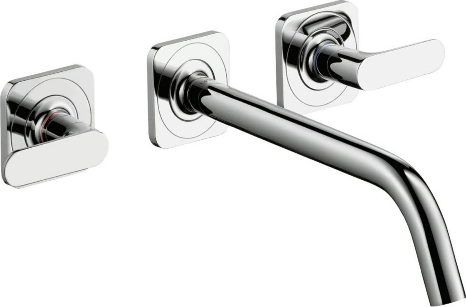 hansgrohe Fertigset Axor Citterio M UP-3-Loch-Waschtischarmatur, A 226mm, Ros, ED