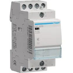 Hager Brummfreies Schütz / Schaltschütz, Reiheneinbau, 25A, 4S, 230V AC