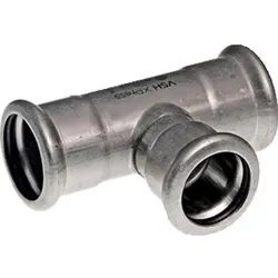 Logafix Edelstahl V2A T-Stück d15 I/I/I M-Kontur