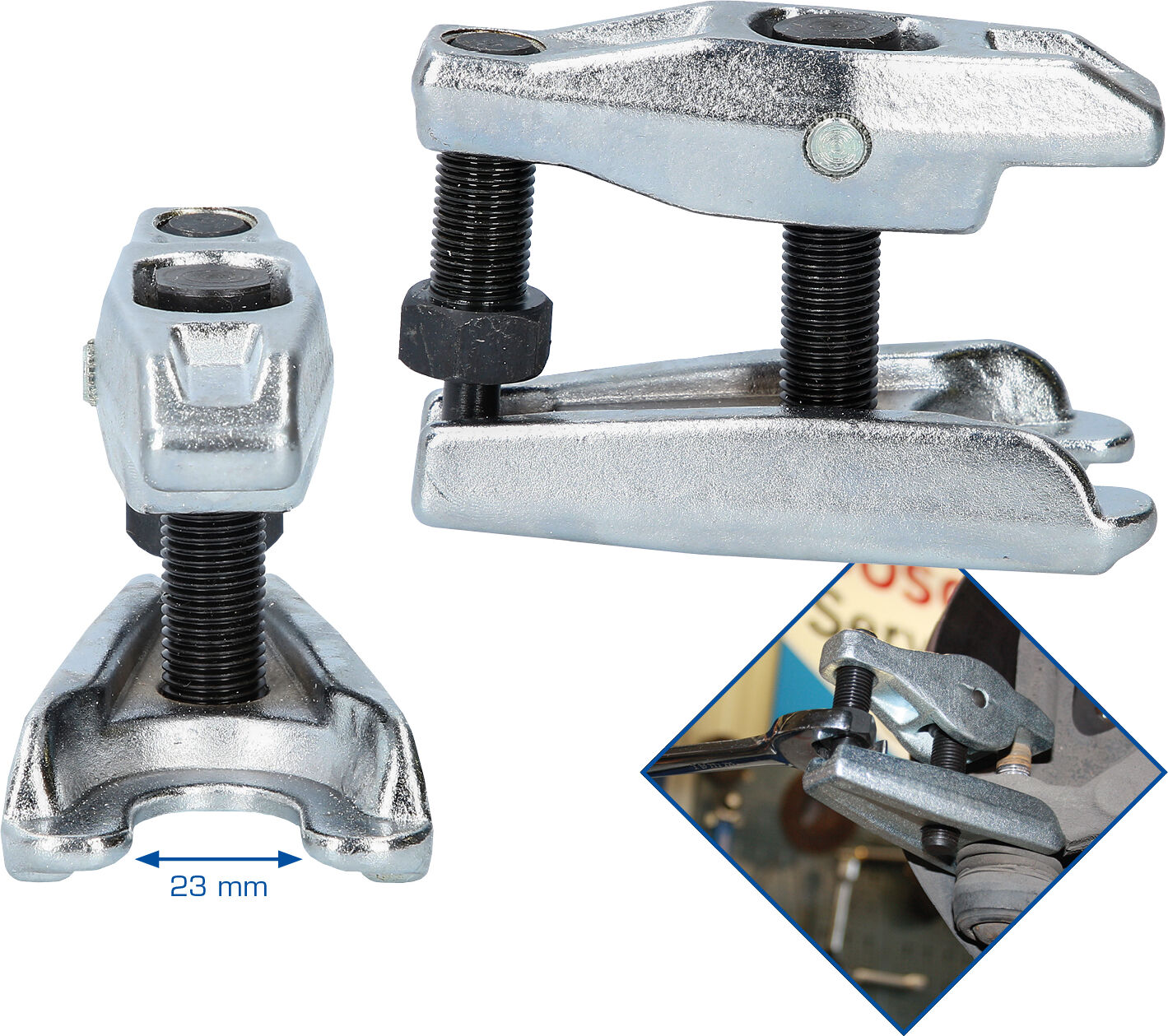 Brilliant Tools Ausdrücker, Kugelgelenk -Kugelgelenk-Abdrücker Bt651017
