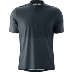 GONSO Herren Shirt Adventure Jersey Halfzip M, Größe M in Blau Blau