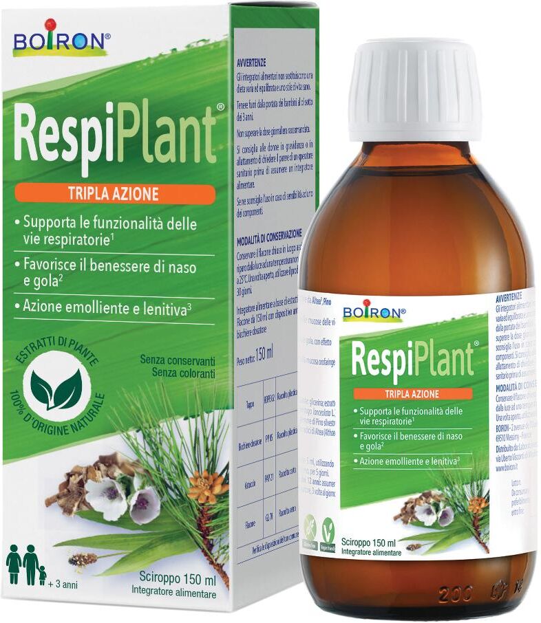 BOIRON Srl RESPIPLANT SCIROPPO 150ML