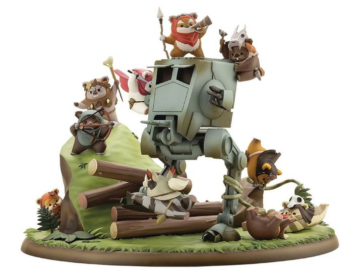 Kotobukiya Sammelfigur Star Wars Battle of Endor The Little Rebels ARTFX 19 cm PVC Statue