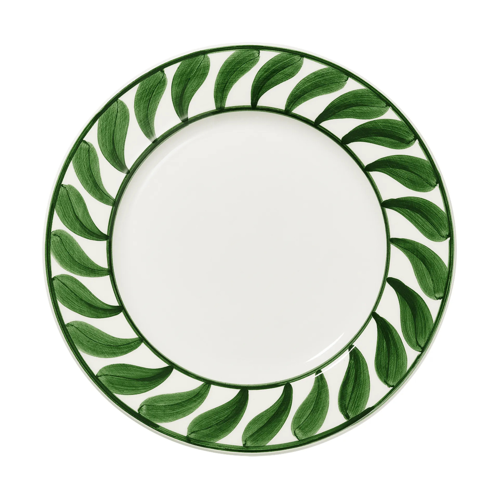 Pick a Poppy Swirl dinerbord Green, Diameter: 28 cm