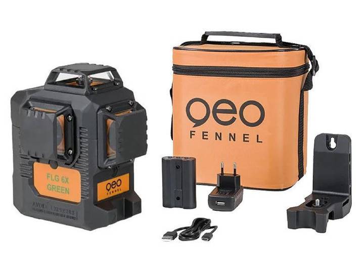 Laser multilignes GEO FENNEL FLG 6X-GREEN - 360° - 60m
