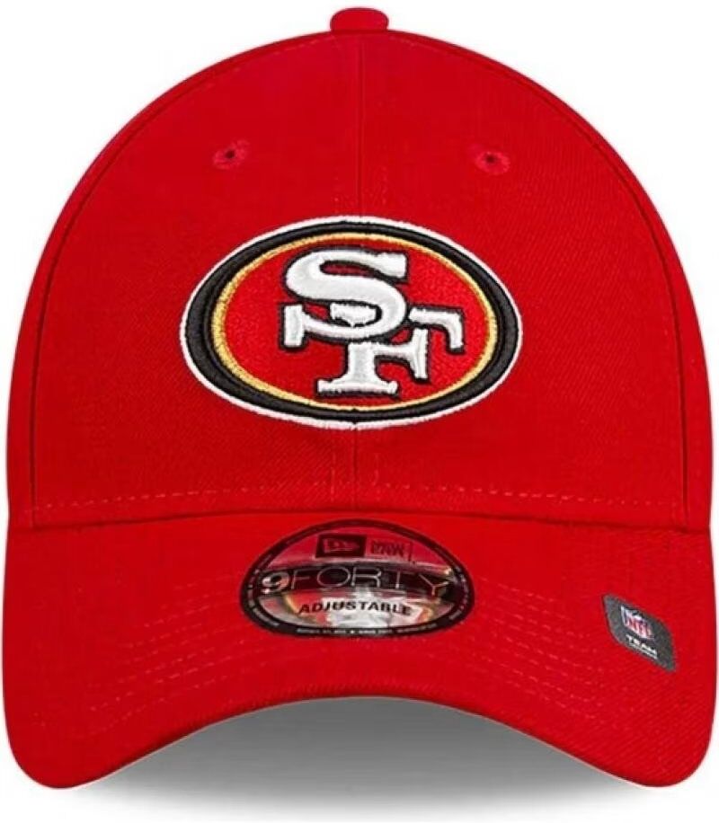 Gorra New Era 9forty San Francisco 49ers Nfl The League Otc 1178011 Rojo Talla Única Mujer