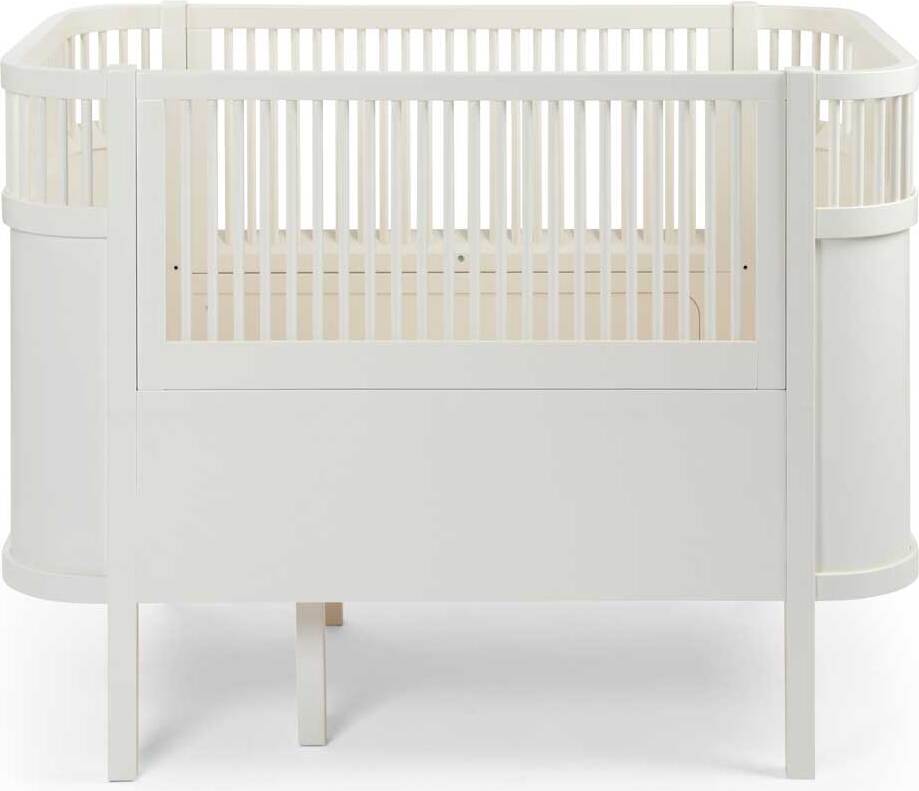 Sebra Babybett und Juniorbett FSC Mix weiß