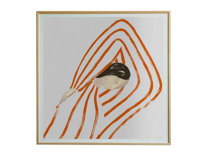 Fine Little Day Poster Own strokes 70x70 cm