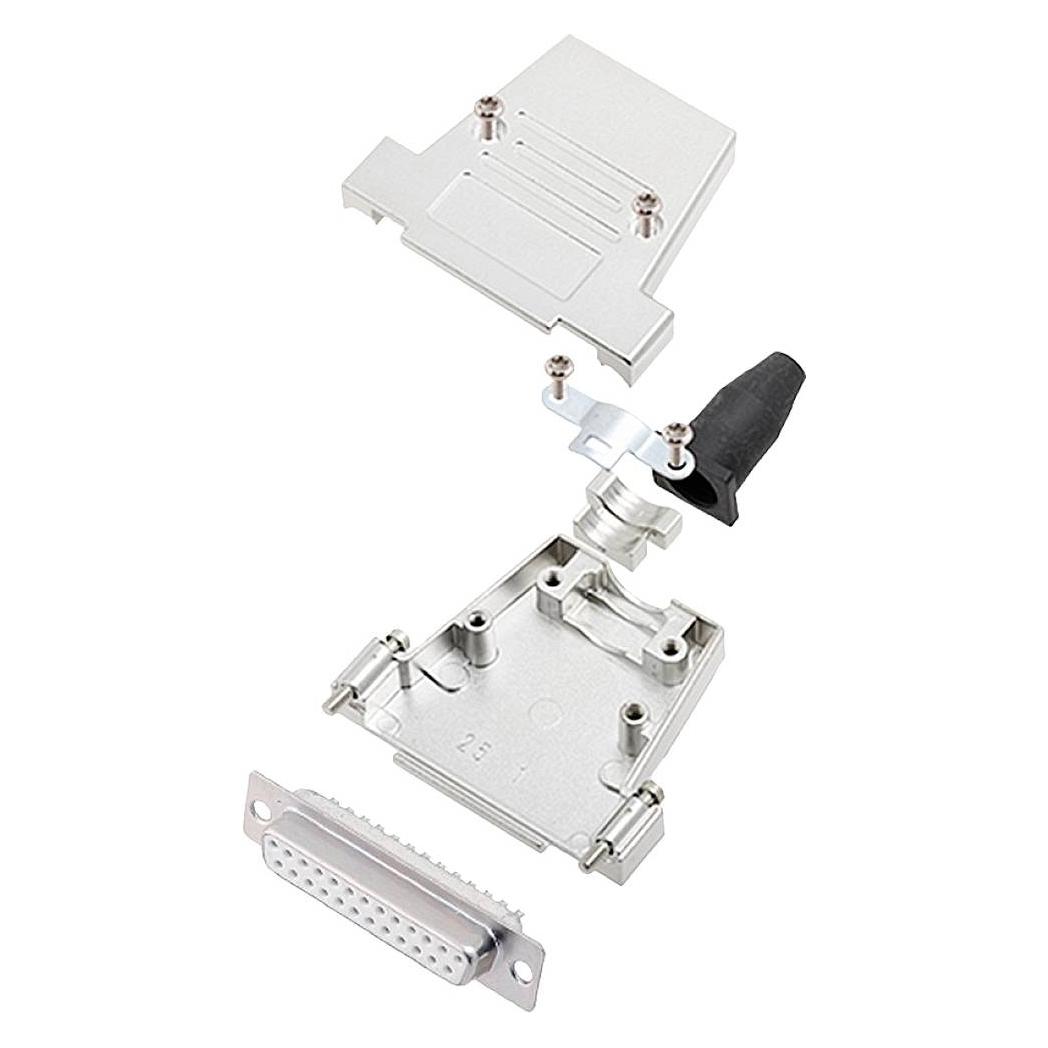 Encitech DTSL25-SJSRG-T-DBS-W-K 6355-8086-13 D-SUB Buchsenleisten-Set 180 ° Polz (6355-8086-13)