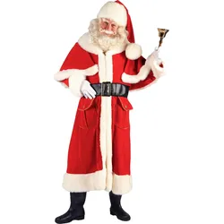 Thetru Hochwertiges Weihnachtsmann Kostüm (L)