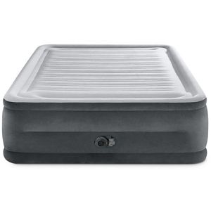 Intex Luftbett Dura Beam Deluxe, selbstaufblasend, 203 x 152 x 56cm, eingebaute elektrische Pumpe